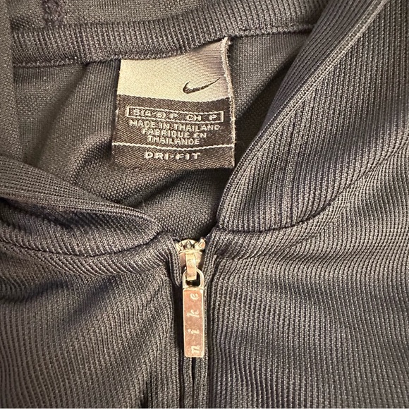 Women’s Nike Dri-Fit Navy Zip Up Hoodie - Small - Picture 3 of 8